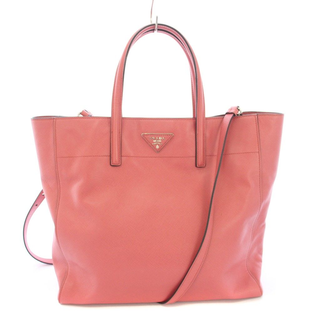 プラダ PRADA サフィアーノソフト 2WAY トートバッグ ハンドバッグ