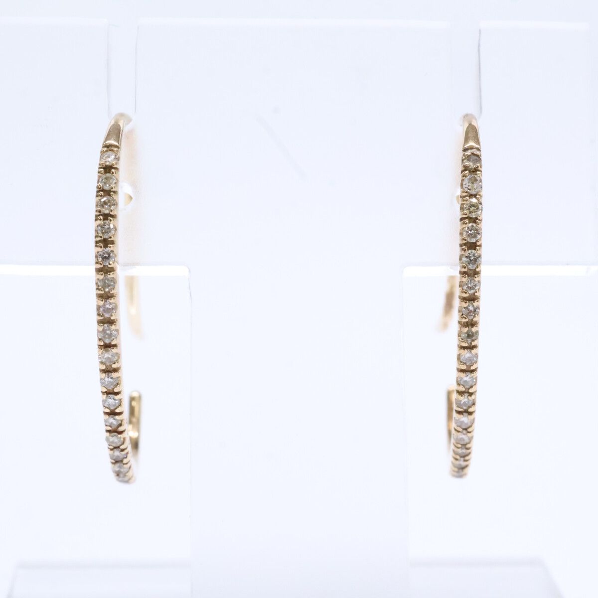 HIROTAKA ヒロタカ K10 ゴサマー 0.09ctメレダイヤ 両耳 フック - メルカリ