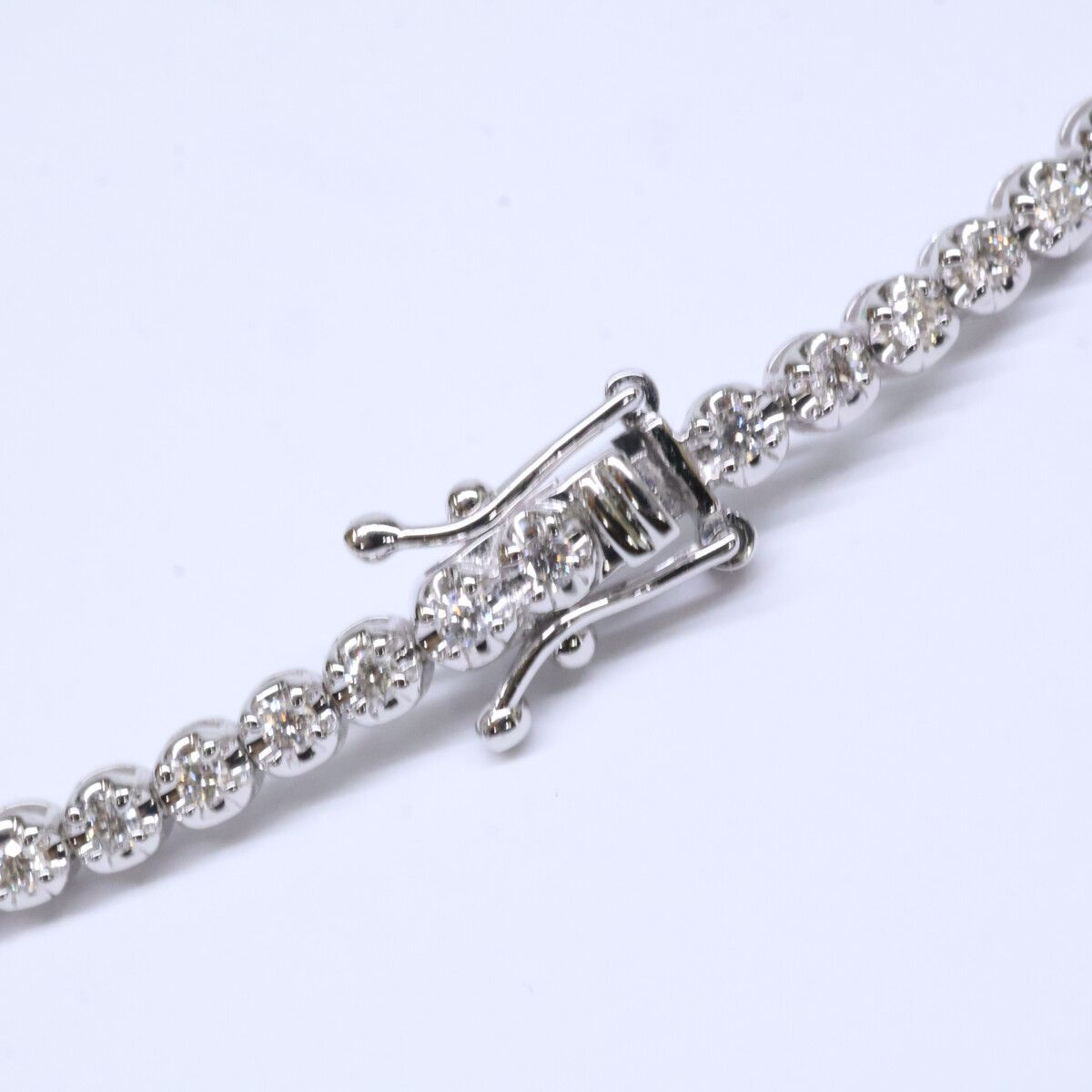 K18 K18 美品 QVC D1.00ct 51Pダイヤモンド テニス - メルカリ