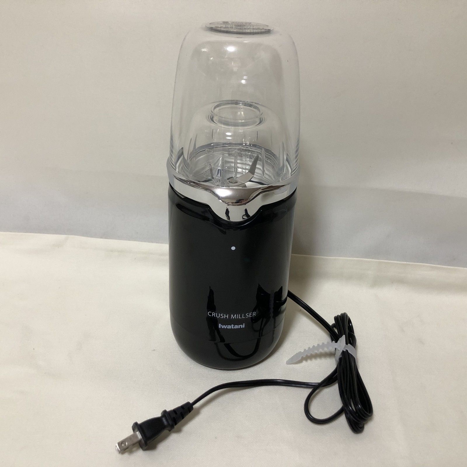 H768 美品 Iwatani クラッシュミキサー IFM-C20G ブラック イワタニ