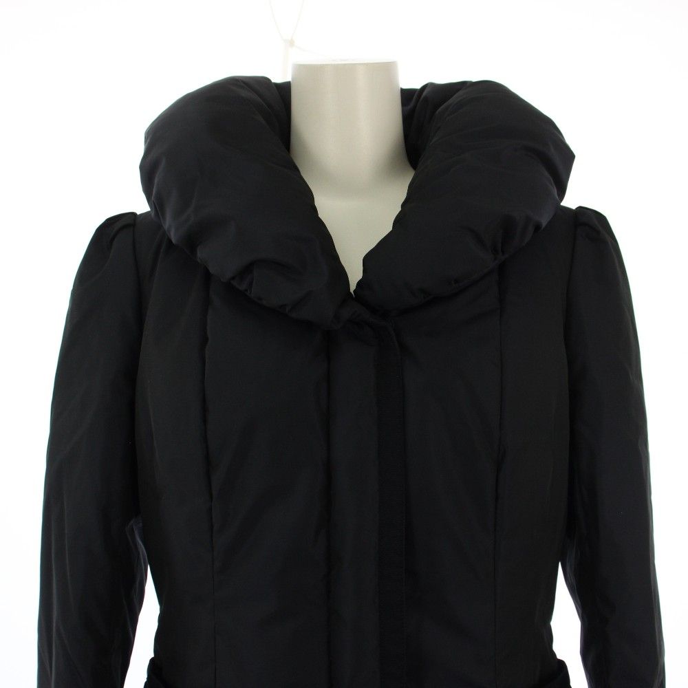 ルネ Rene ダウンコート ロング ジップアップ 34 ネイビー 6638470 /BM