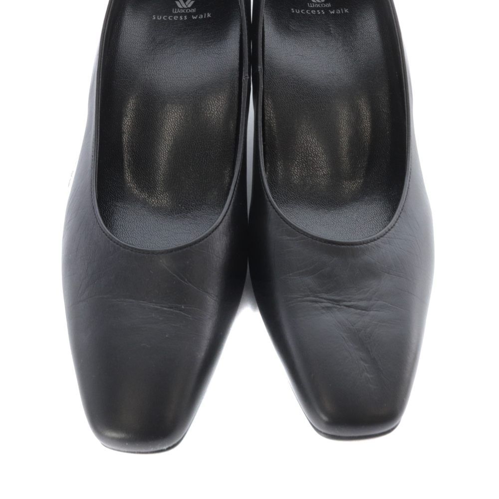 サクセスウォーク SUCCESS WALK パンプス ハイヒール レザー スクエア