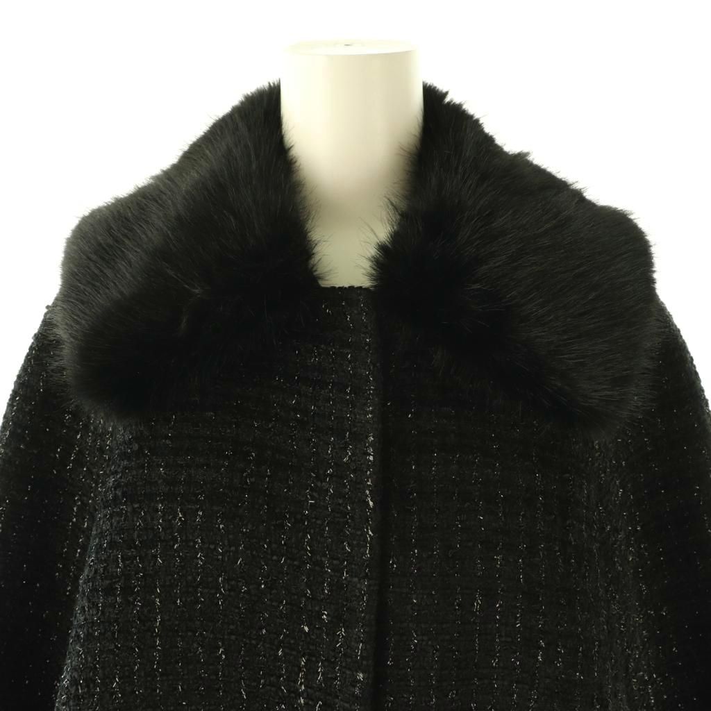 【極美品✨】Rirandture 25AW ツィードファー衿ショートコート 01_001-750.jpg