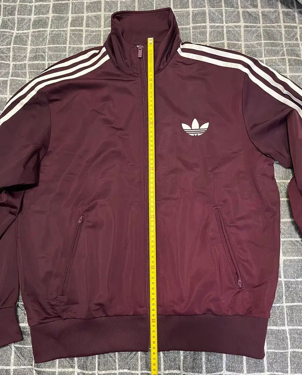 未開封新品 adidas アディダス トラックジャージ バーガンディ