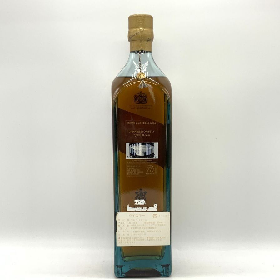 ジョニーウォーカー ブルーラベル 1000ml 40% 未開栓 - メルカリ
