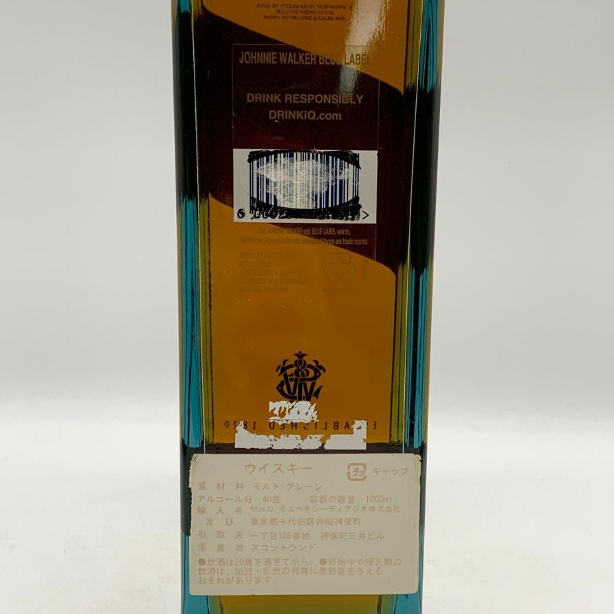 ジョニーウォーカー ブルーラベル 1000ml 40% 未開栓 - メルカリ