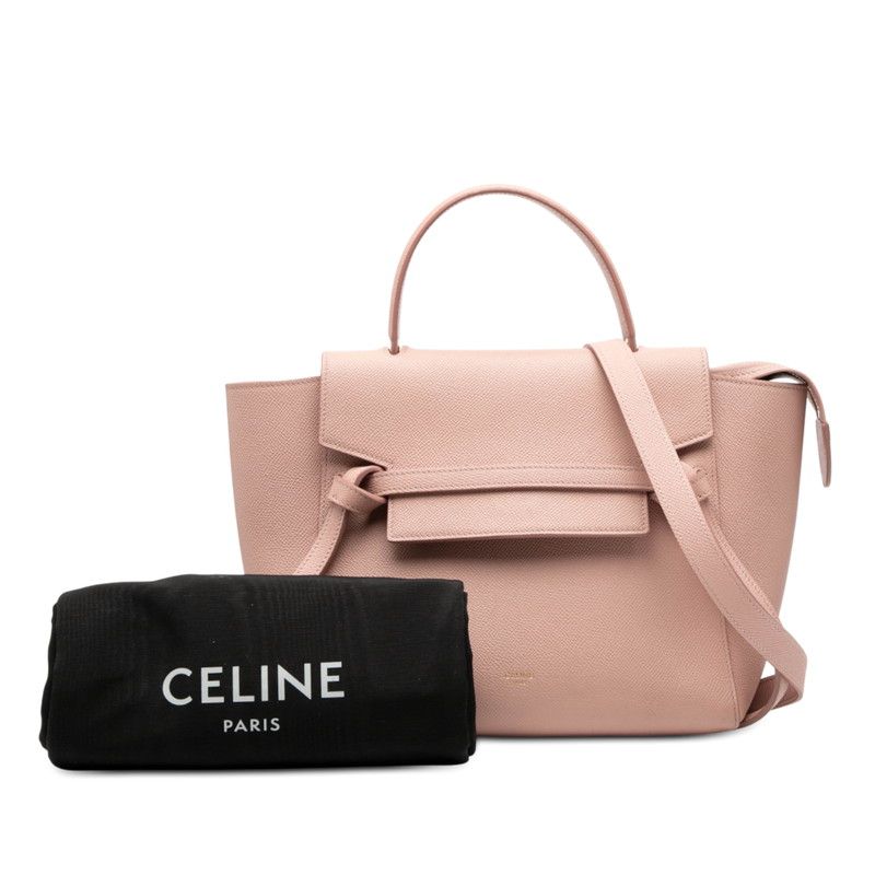 セリーヌ ナノ ベルトバッグ ハンドバッグ ショルダーバッグ 2WAY