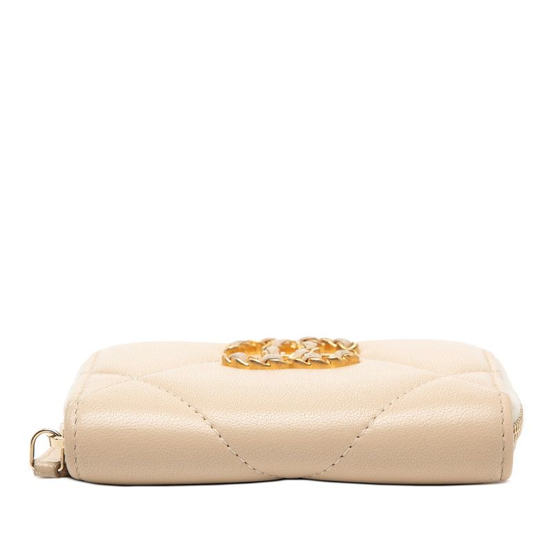 CHANEL シャネル マトラッセ ココマーク ラムスキン レザー ベージュ CHANEL シャネル マトラッセ ココマーク チェーン リュック ベージュ