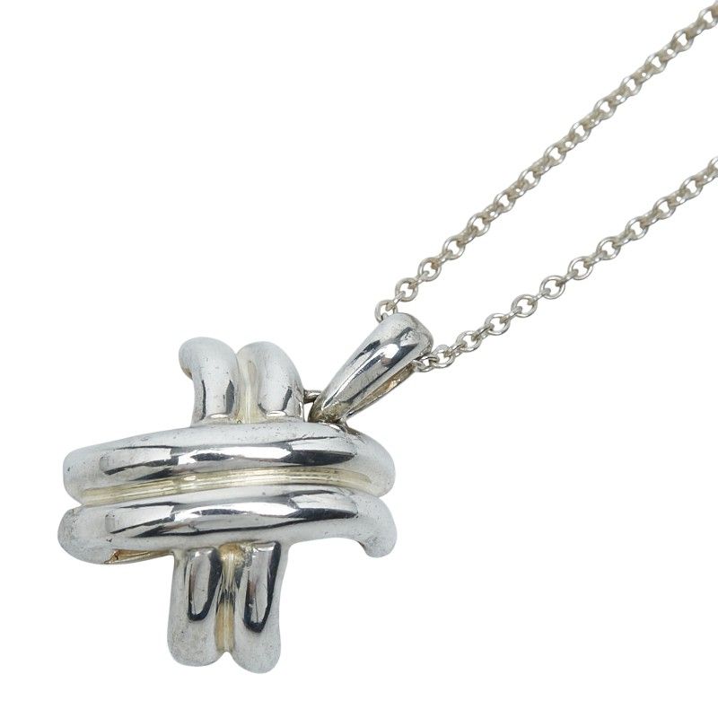 ティファニー シグネチャークロス ネックレス ペンダント SV925