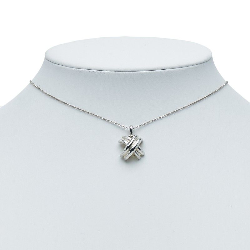 ティファニー シグネチャークロス ネックレス ペンダント SV925
