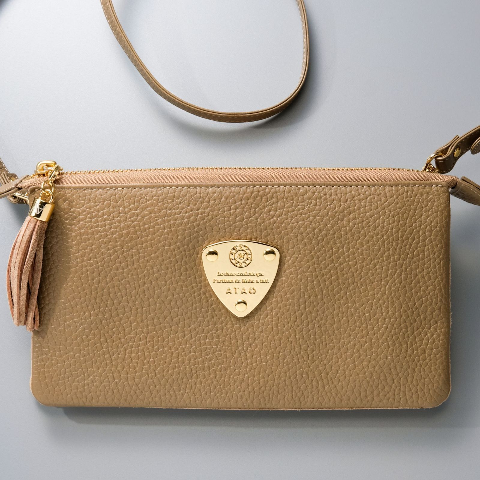 未使用級 ATAO アタオ オフィスブーブー お財布ショルダー ショルダー