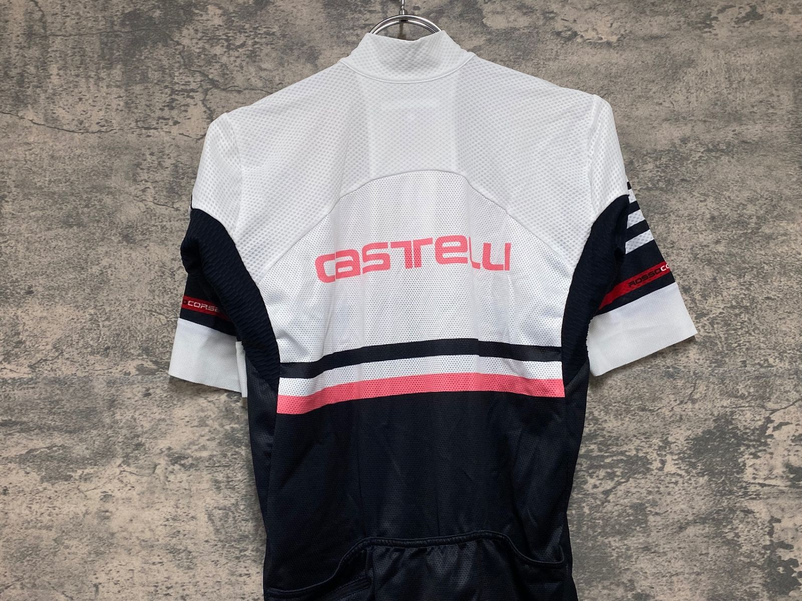 JV386 カステリ CASTELLI ロッソコルサ ROSSO CORSA 半袖 サイクル