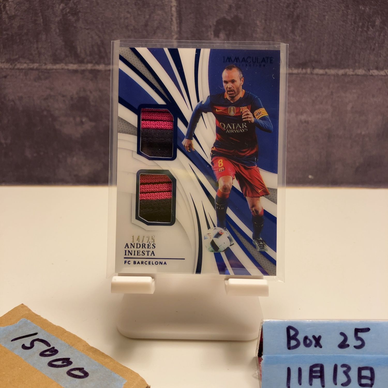 Andrés Iniesta Luján イニエスタ　ジャージカード　/49 Andrés Iniesta Luján イニエスタ ジャージカード /49 Andrés Iniesta