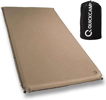 新品・未開封品】QUICKCAMP 車中泊マット 8cm セミダブル 1人用 QC