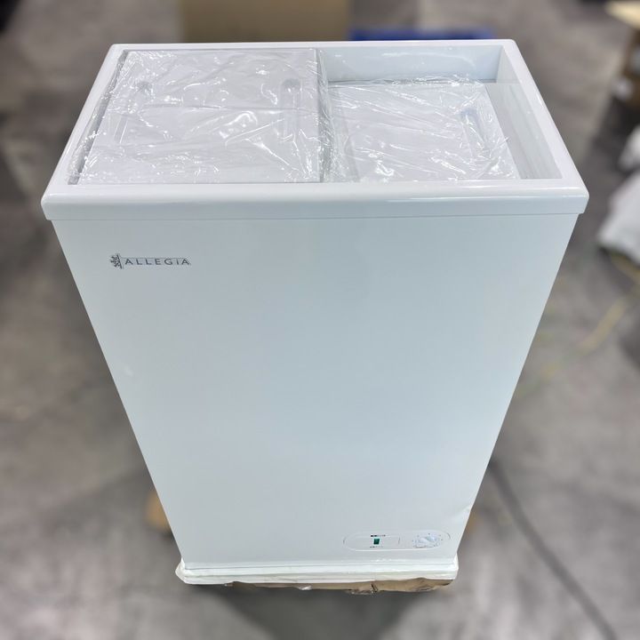 開封済・未使用品】アレジア 冷凍庫 小型 スリム 上開き 41L 小型