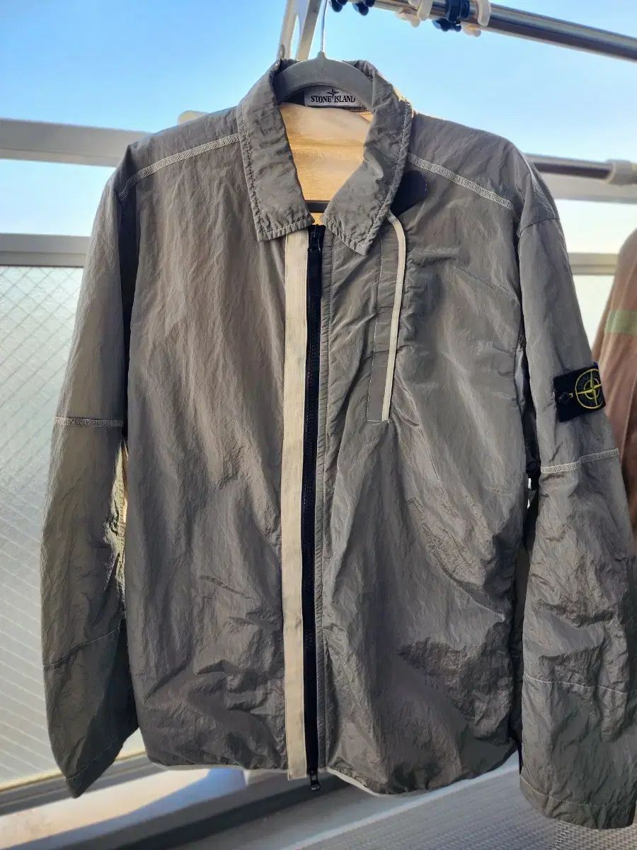 ストーンアイランド 18FW ナイロンメタル オーバーサイズシャツ