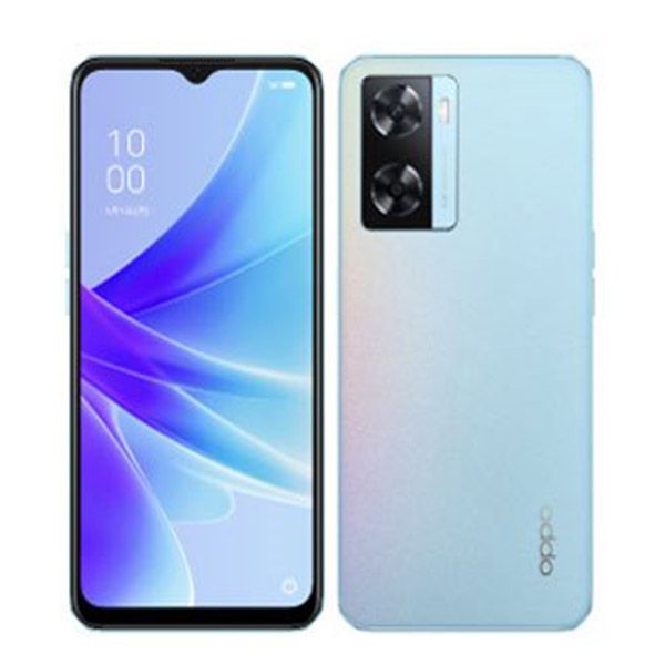 OPPO A77 ブルー SIMフリー 本体 Aランク スマホ【送料無料 