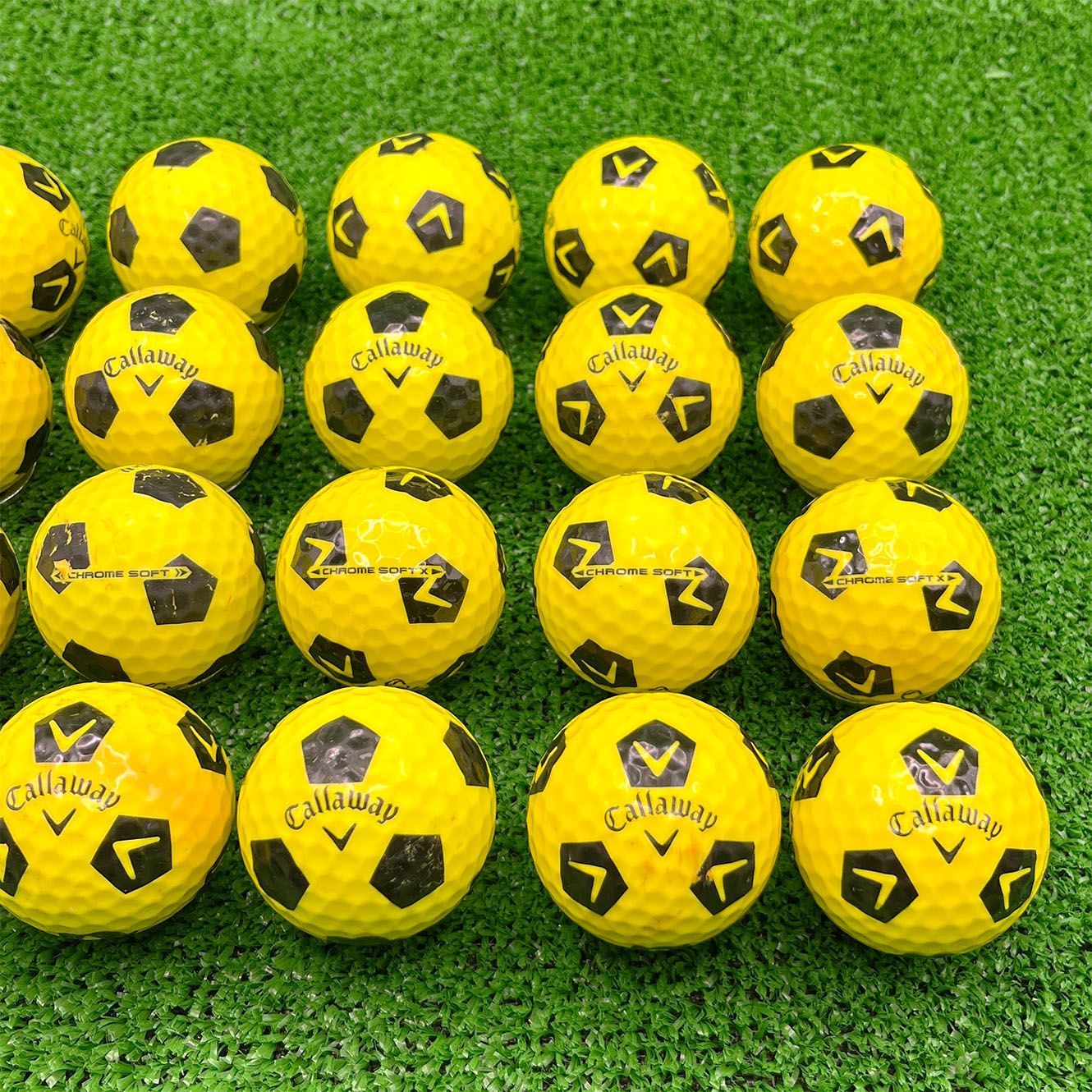 ロストボール キャロウェイ クロムソフト TRUVIS 20球 年式混合