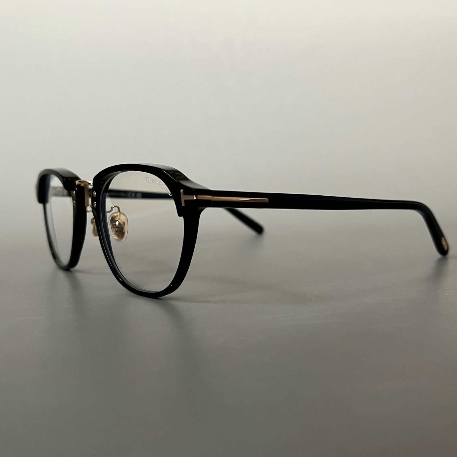 トムフォード メガネ TOM FORD アジアンフィット ボストン ブラック