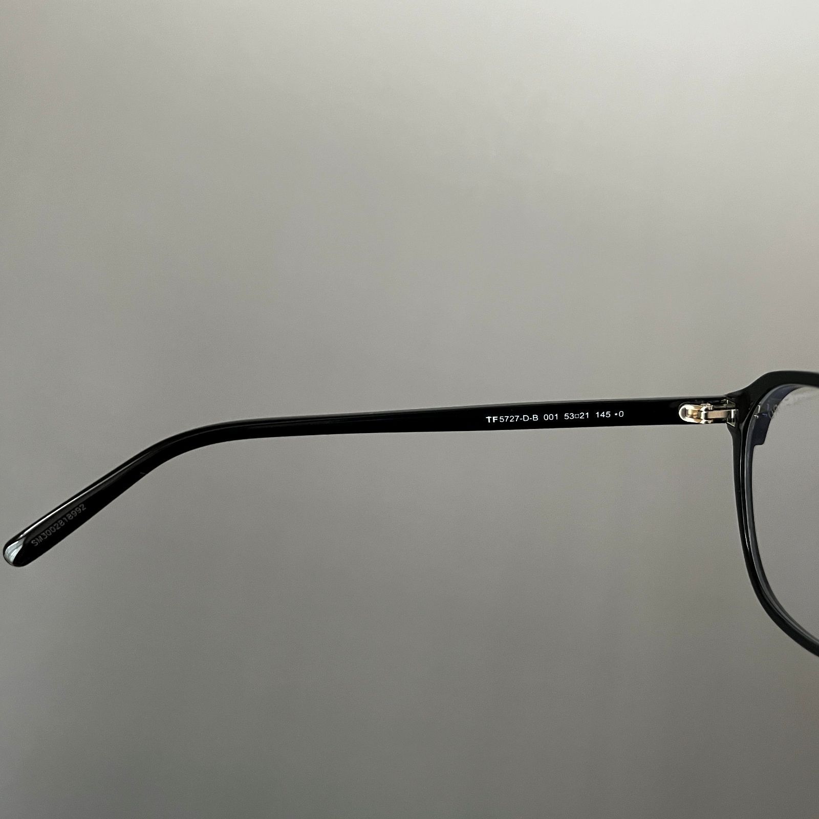 トムフォード メガネ TOM FORD アジアンフィット ボストン ブラック 