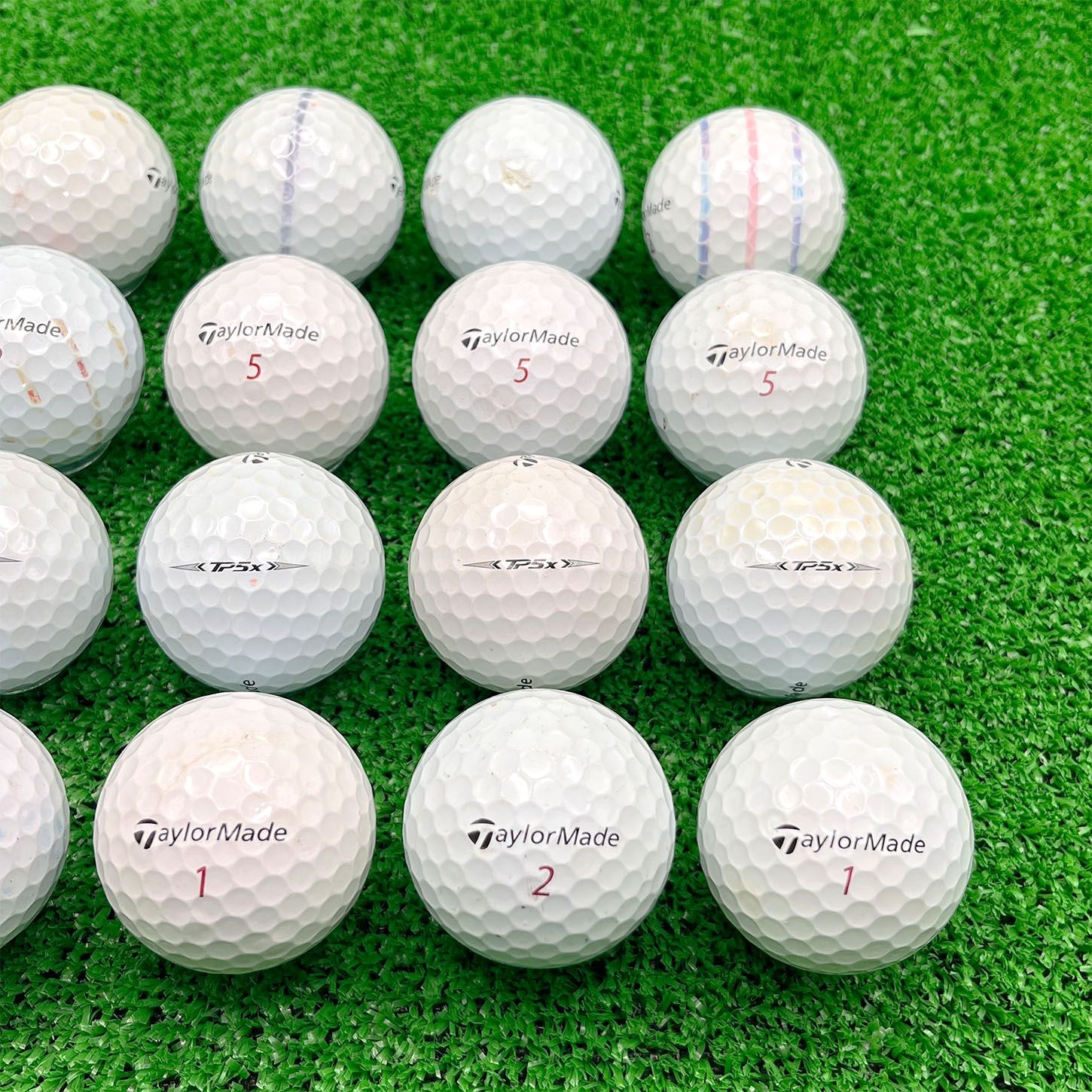ロストボール テーラーメイド TP5x 20球 2021年モデル ホワイト ランク
