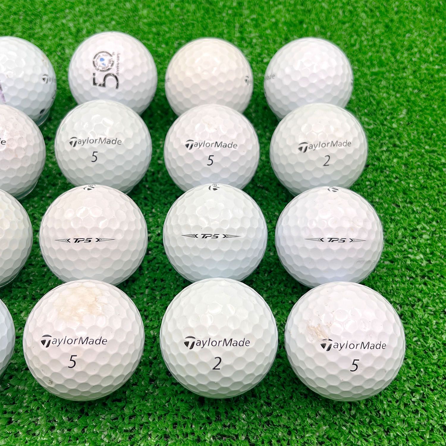 ロストボール テーラーメイド TP5 20球 2021年モデル ホワイト ランクB