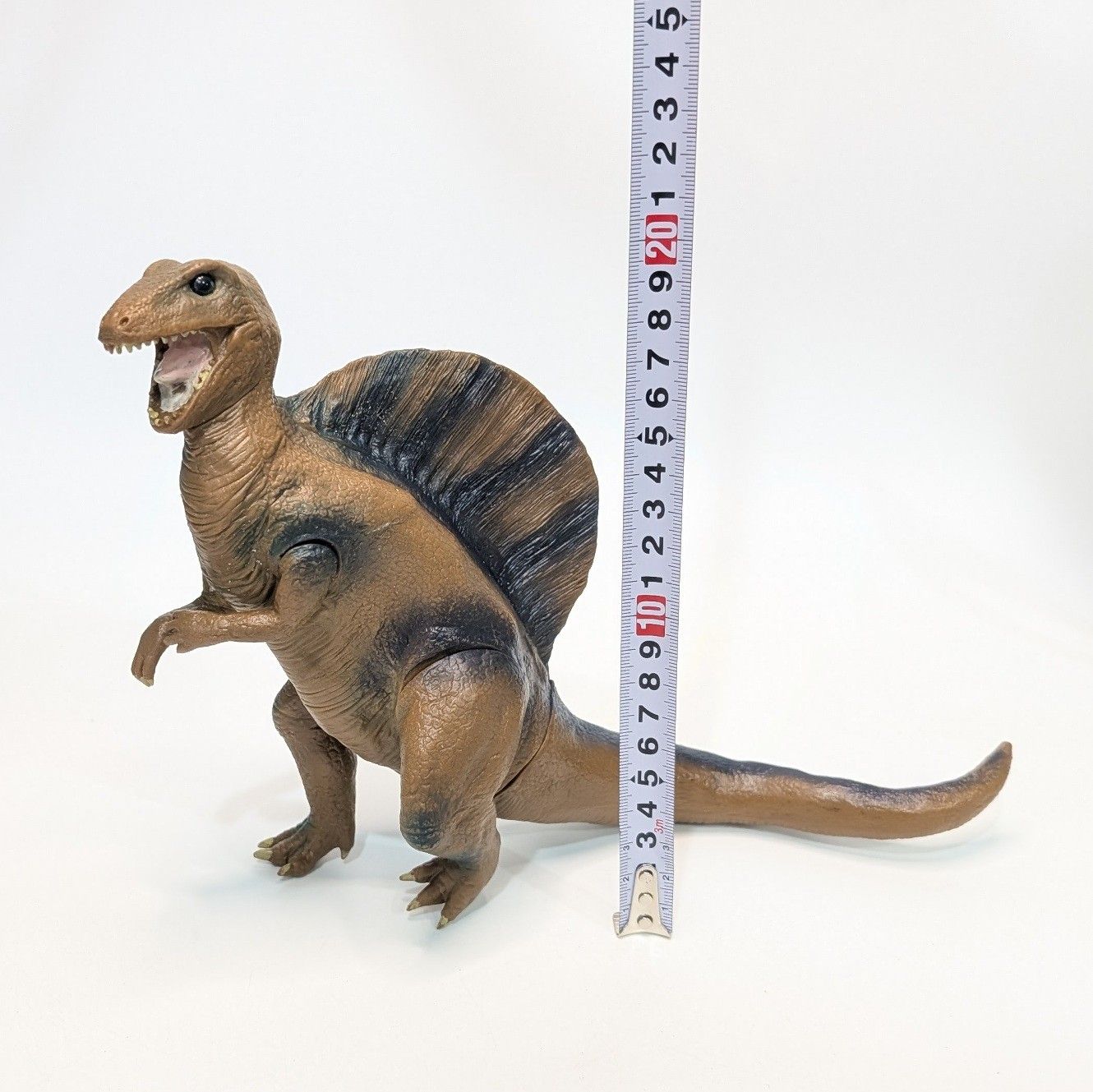 ツクダホビー スピノサウルス 昭和 レトロ 当時物 恐竜 ソフビ