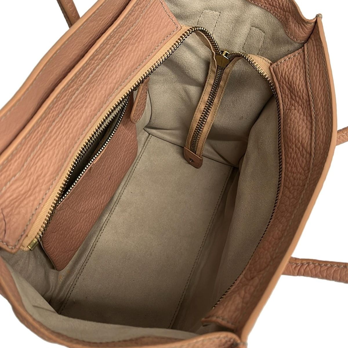 CELINE(セリーヌ) ハンドバッグ ラゲージマイクロショッパー ピンク