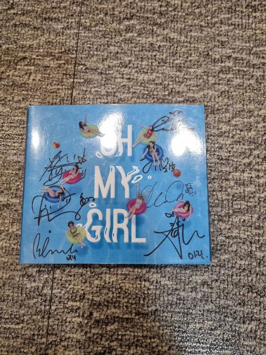 OHMYGIRL 直筆 サインcd アルバム ◇Oh My Girl 1st Mini Album 『Oh My Girl』直筆サインCD◇韓国