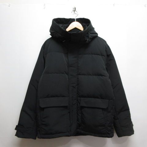 アーバンリサーチ URBAN RESEARCH フーデッド ダウン ジャケット 40 黒