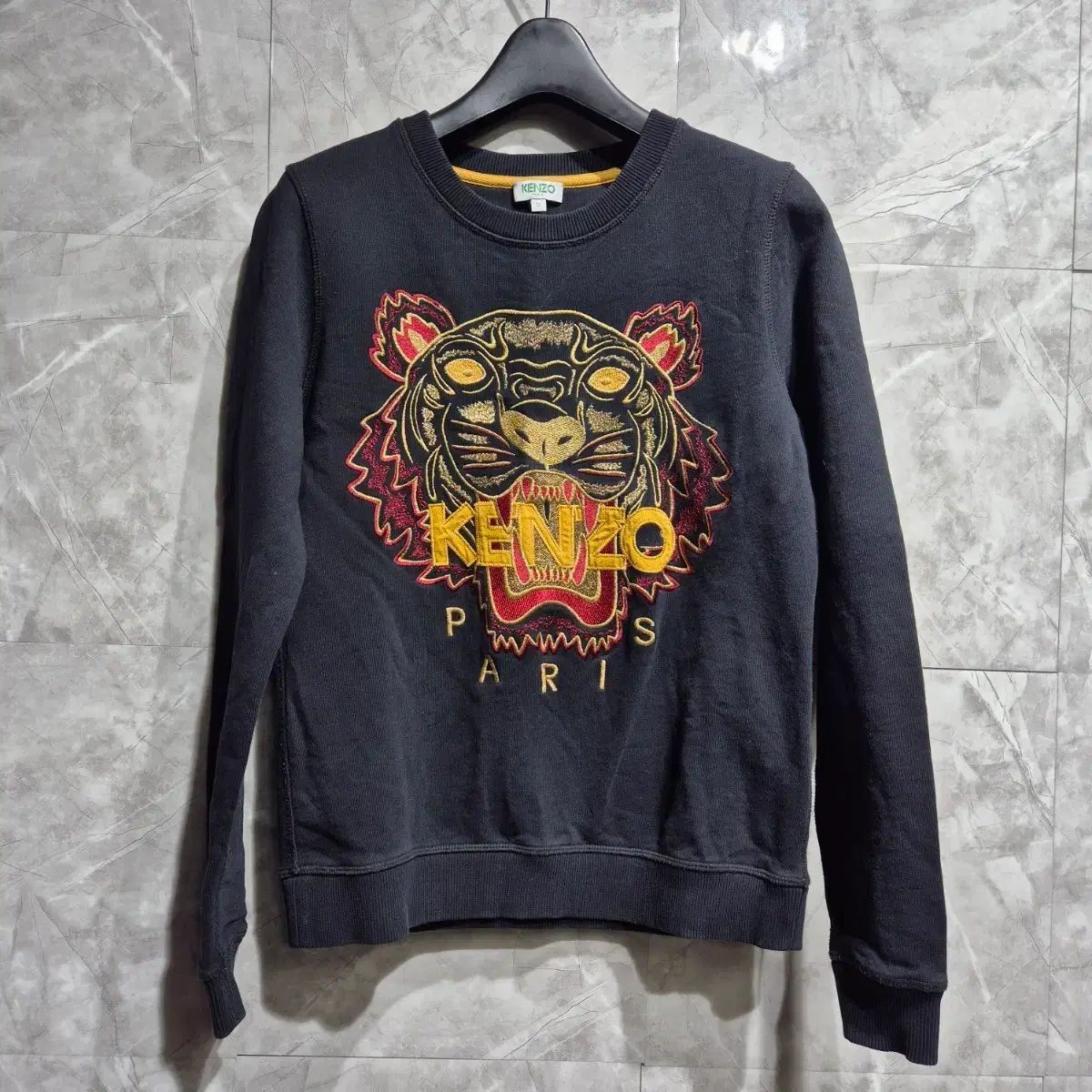 KENZO ケンゾー ブラック タイガー 刺繍 スウェット - メルカリ