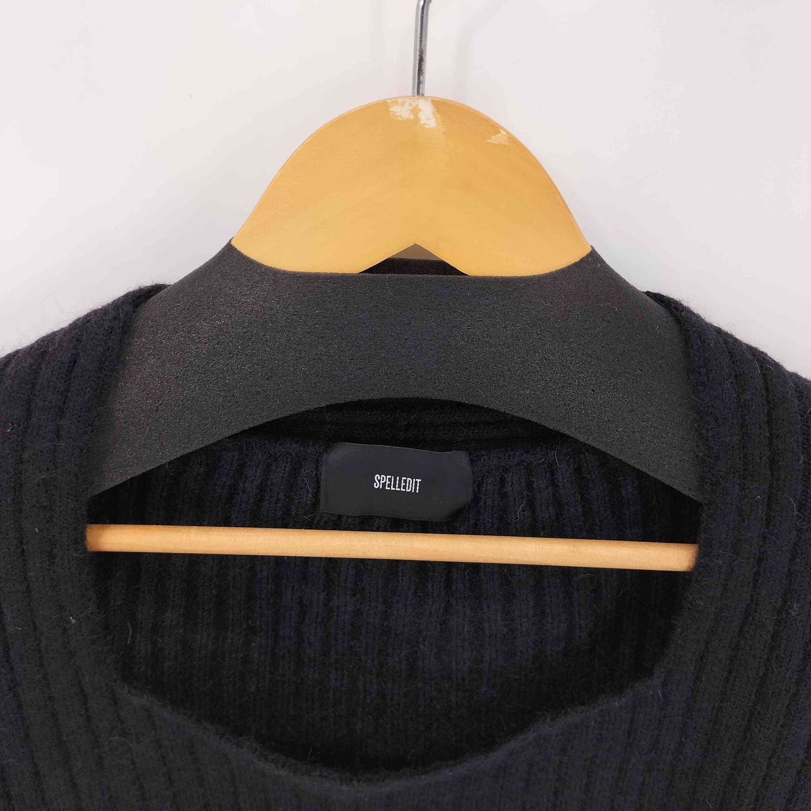 ユーズドフルギ USED古着 フロントオープン L/S ニット レディース