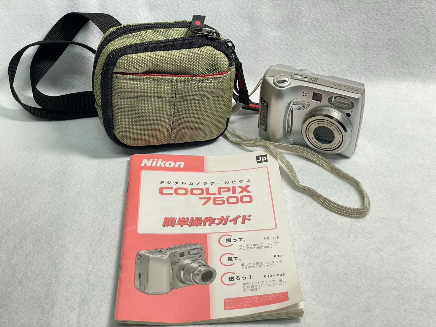 カメラ】ジャンク Nikon ニコン デジタルカメラ COOLPIX 7600 動作