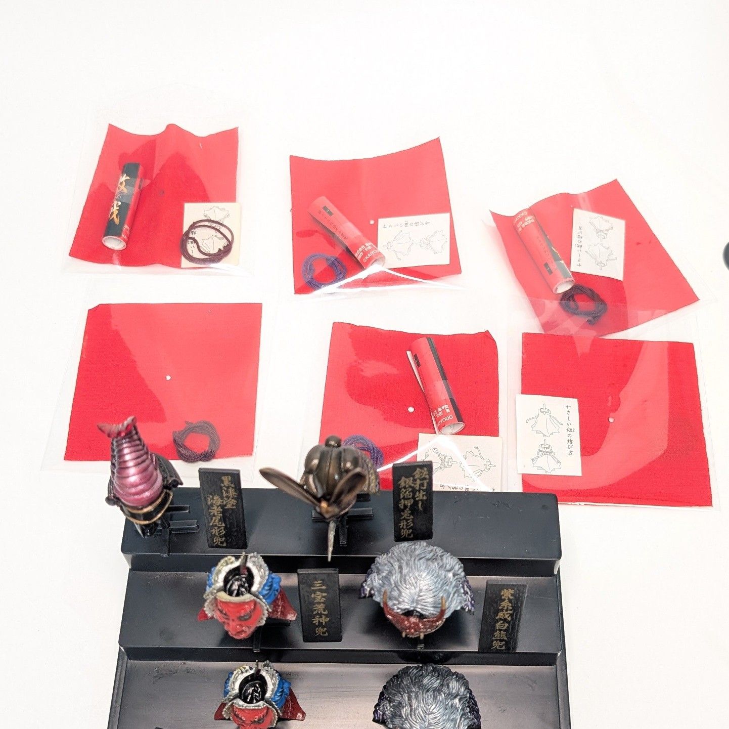 UHA味覚糖　激戦　兜コレクション　3個まとめ売り 激戦 兜コレクション 日本編