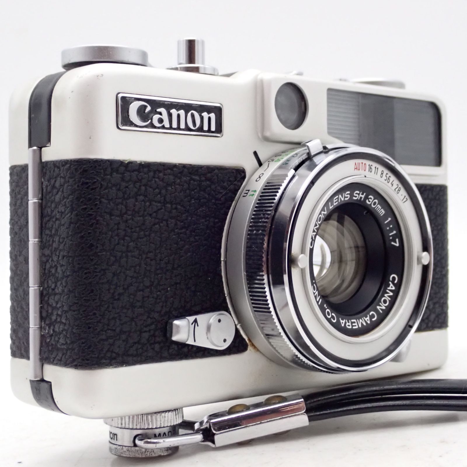 美品 Canon demi ee17 ハーフフレイム レンジファインダー コンパクト