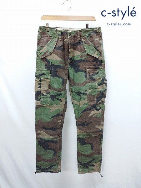 Polo Ralph Lauren 迷彩カーゴパンツ 中古・古着通販】POLO RALPH LAUREN (ポロ・ラルフローレン) 迷彩