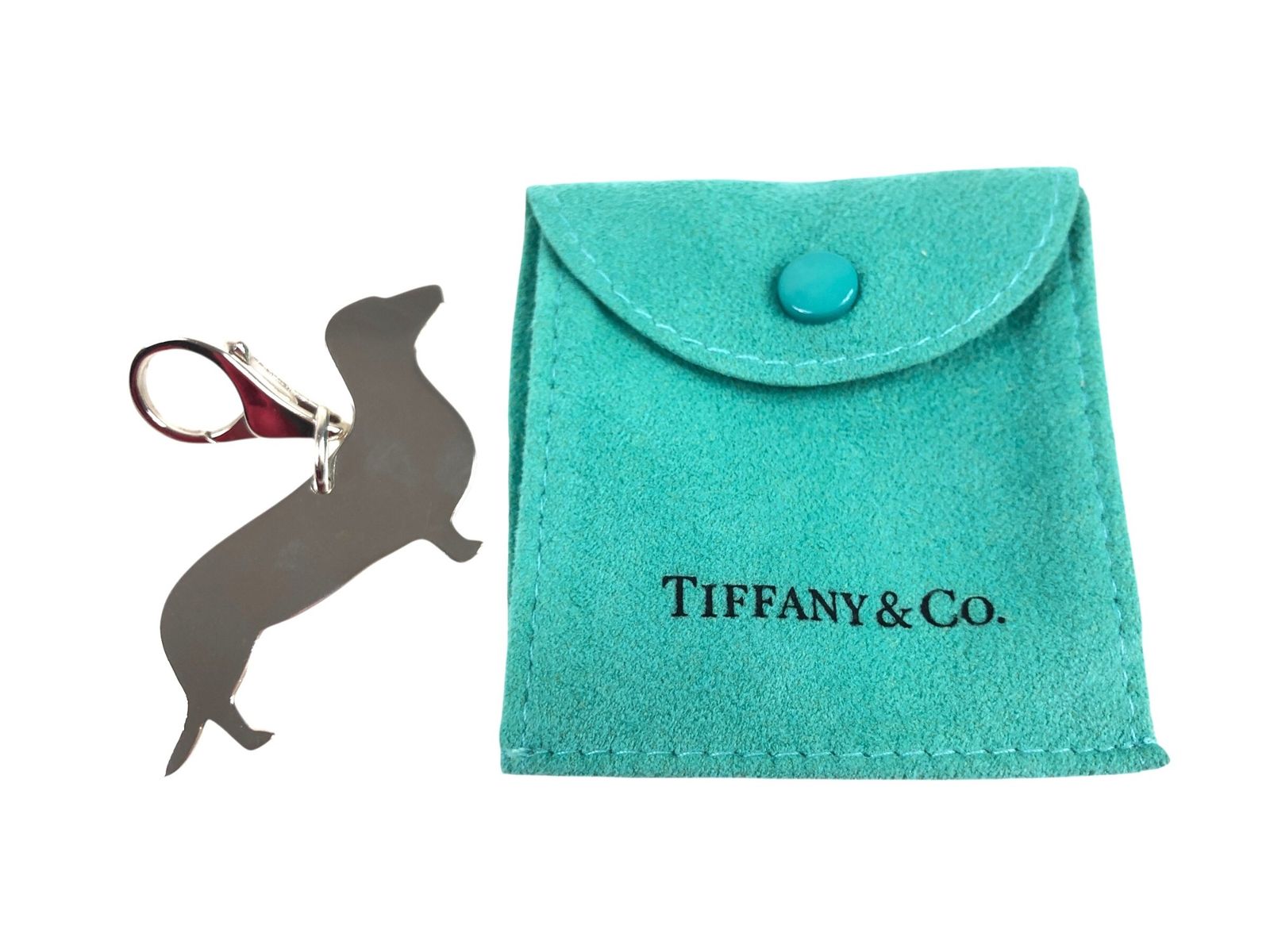 ティファニー TIFFANY ダックスフンド ドッグ チャーム 重さ：約12.2g