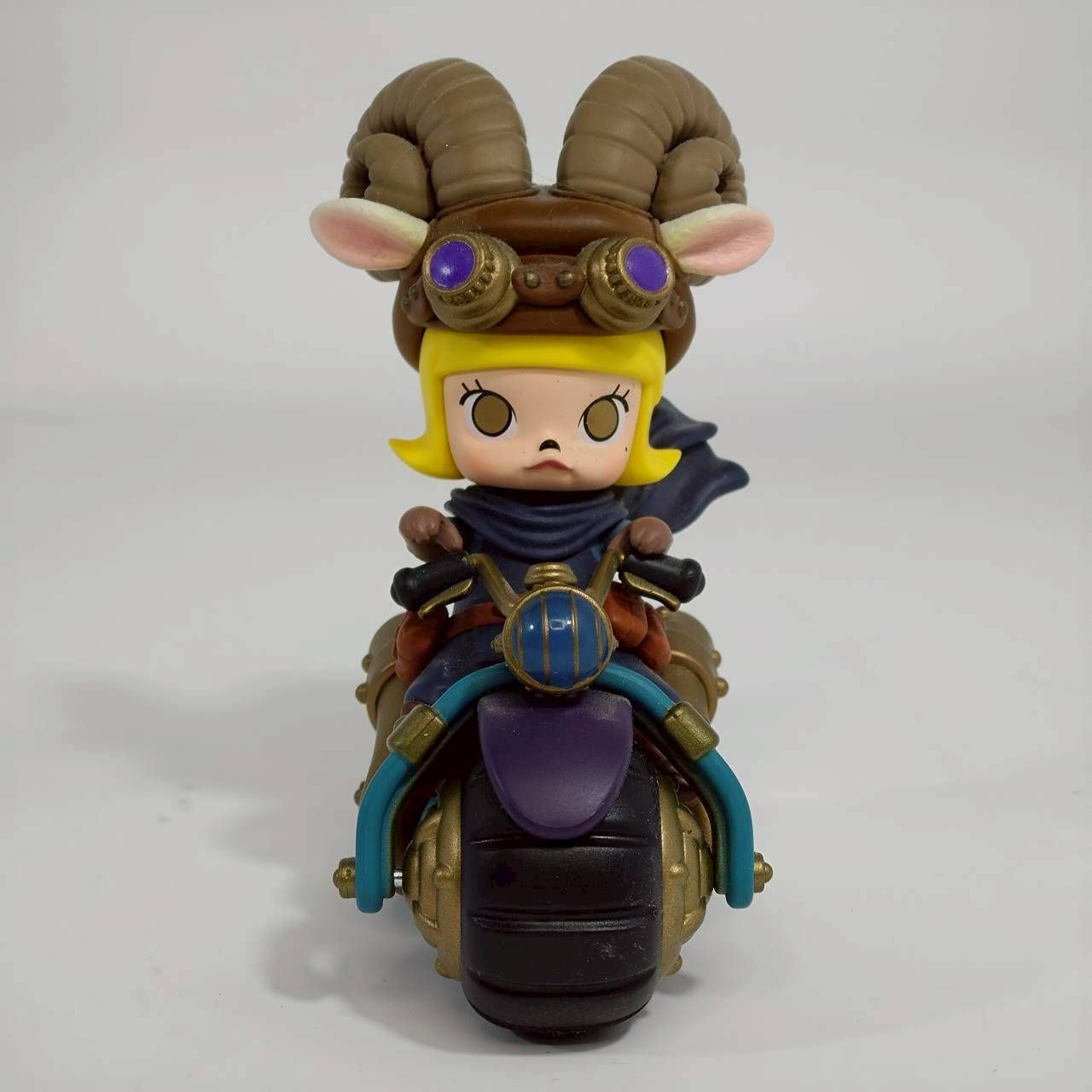 POPMART MOLLY スチームパンク アニマル バイク シリーズ フィギュア