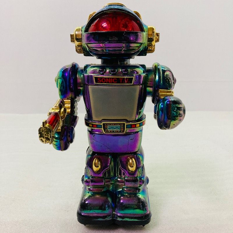 ニューアクショントーイ スーパーテレビロボット レトロ ビンテージ