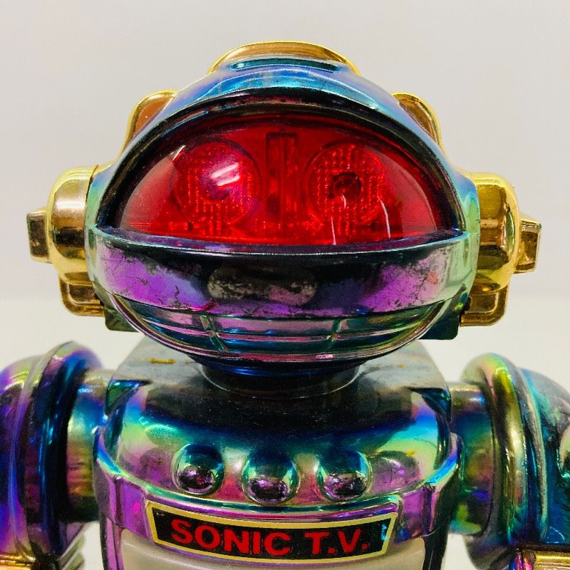 動作確認済み】マルカ ソニックロボット SONIC T.V. 電動ロボット 希少