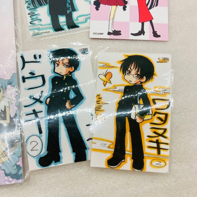 まとめ売り】xxxHOLiC ホリック 下敷き ミニクリアファイル クリア