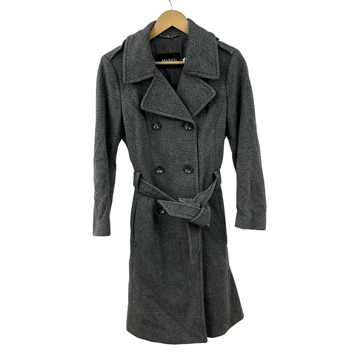 MAX&CO.(マックス&コー) コート サイズ42 M レディース美品 - グレー  