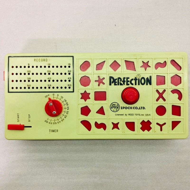 パーフェクション ボードゲーム レトロゲーム エポック社 日本製 箱