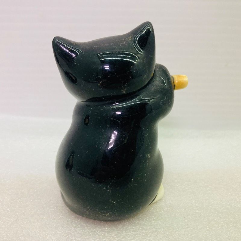 3種セット】黒猫楽団 オーケストラ ベース バイオリン フルート 置物