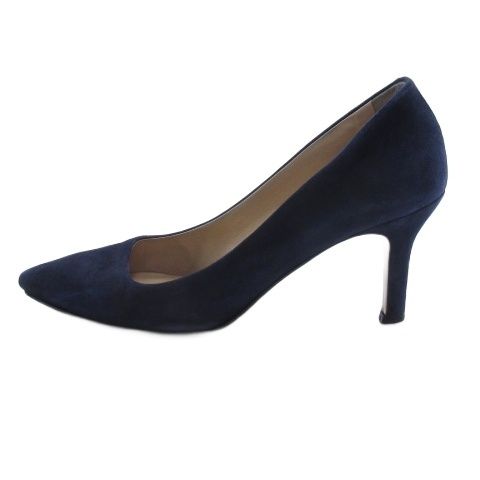 ペリーコ PELLICO スエード パンプス 36.5 ネイビー □TC - メルカリ