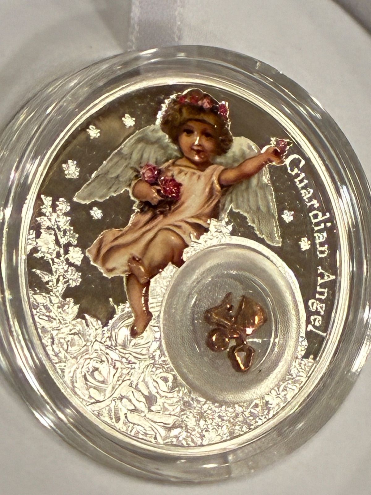 限定999枚 2024年 ニウエ 守護天使 プルーフ銀貨 - メルカリ