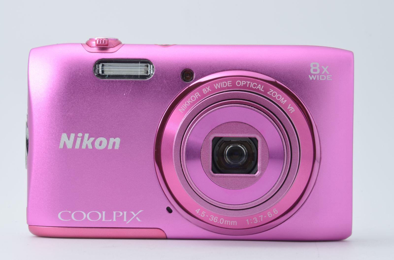 Nikon COOLPIX S3600 ピンク Amazon | Nikon デジタルカメラ COOLPIX S3600 8倍ズーム 2005万画素