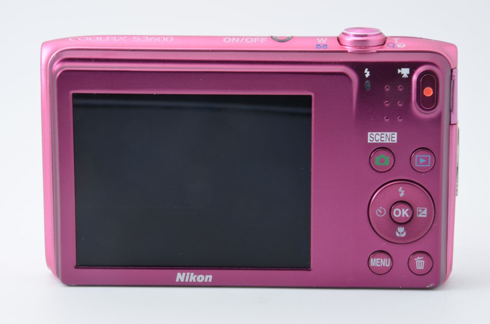 ☆良品☆ ニコン NIKON COOLPIX S3600 アザレアピンク コンパクト