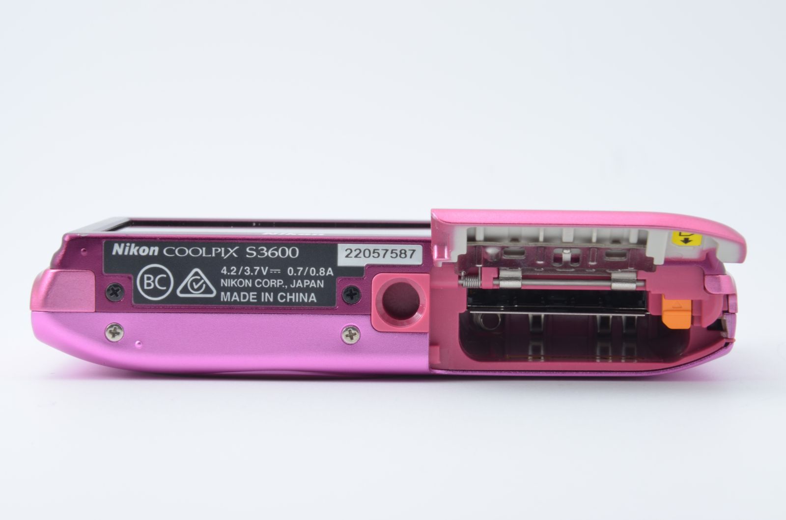 ☆良品☆ ニコン NIKON COOLPIX S3600 アザレアピンク コンパクト