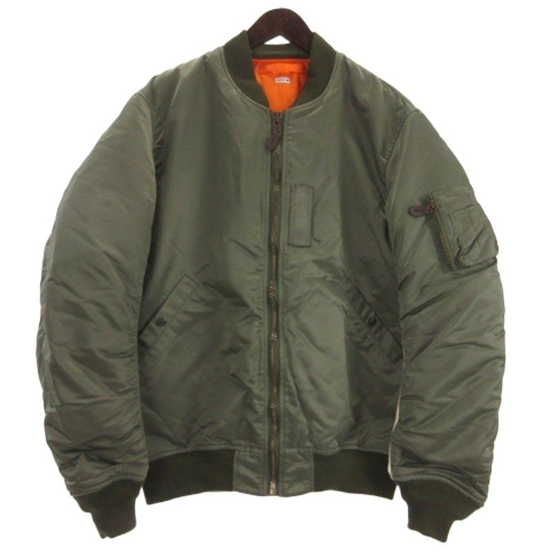 シークエル SEQUEL 25AW MA-1 ジャケット SQ-25AW-JK-06 カーキ XL